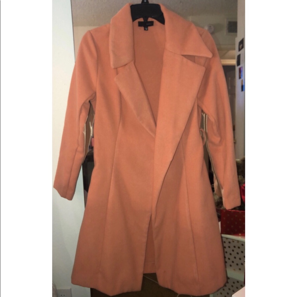 Pink long coat
